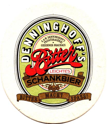 giessen gi-he giessener denn oval 1a (205-bitter schankbier)